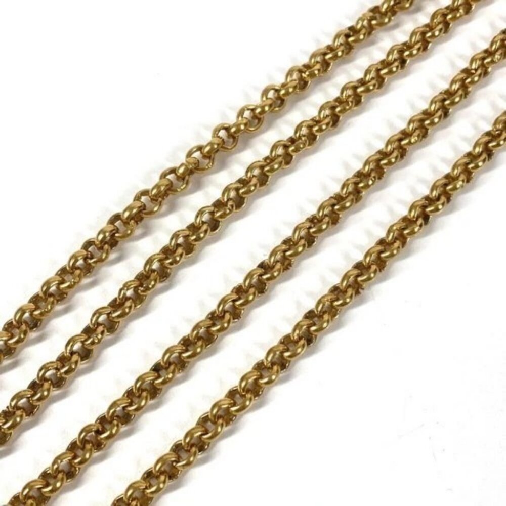 Salvatore Ferragamo vintage Sandals shoes Accessories Jewelry Long Necklace - Picture 9 of 11